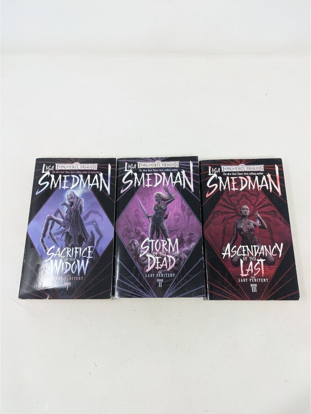 Forgotten Realms The Lady Penitent Trilogy Lisa Smedman Set Paperback Lot